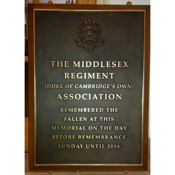 Middlesex Regiment Memorial