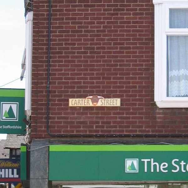 Street sign - Carter Street