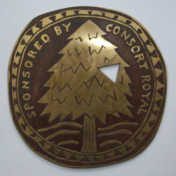 Brass double sided Trophy, side 2