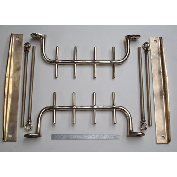 Cast bronze Pin rails